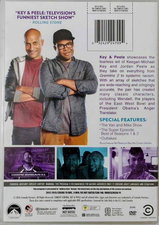 Key & Peele: The Complete Series DVD