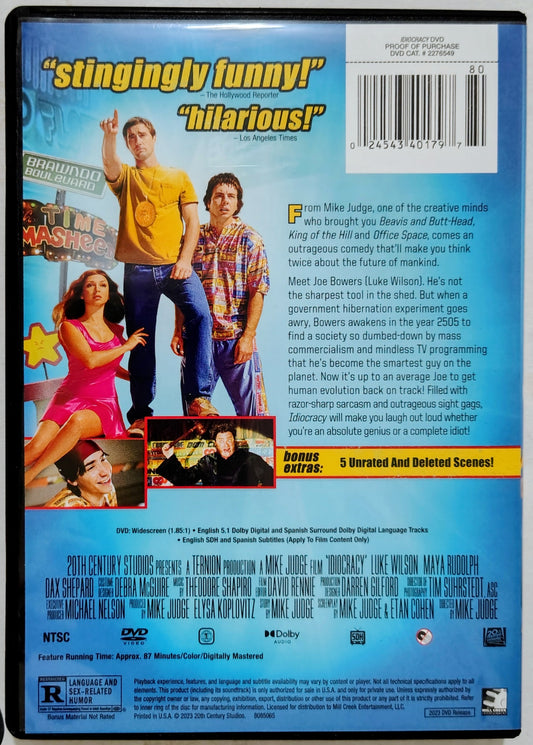 Idiocracy DVD