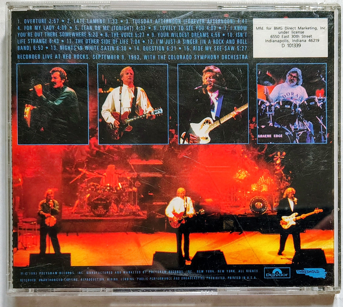 The Moody Blues - A Night at Red Rocks with the Colorado Symphony Orchestra