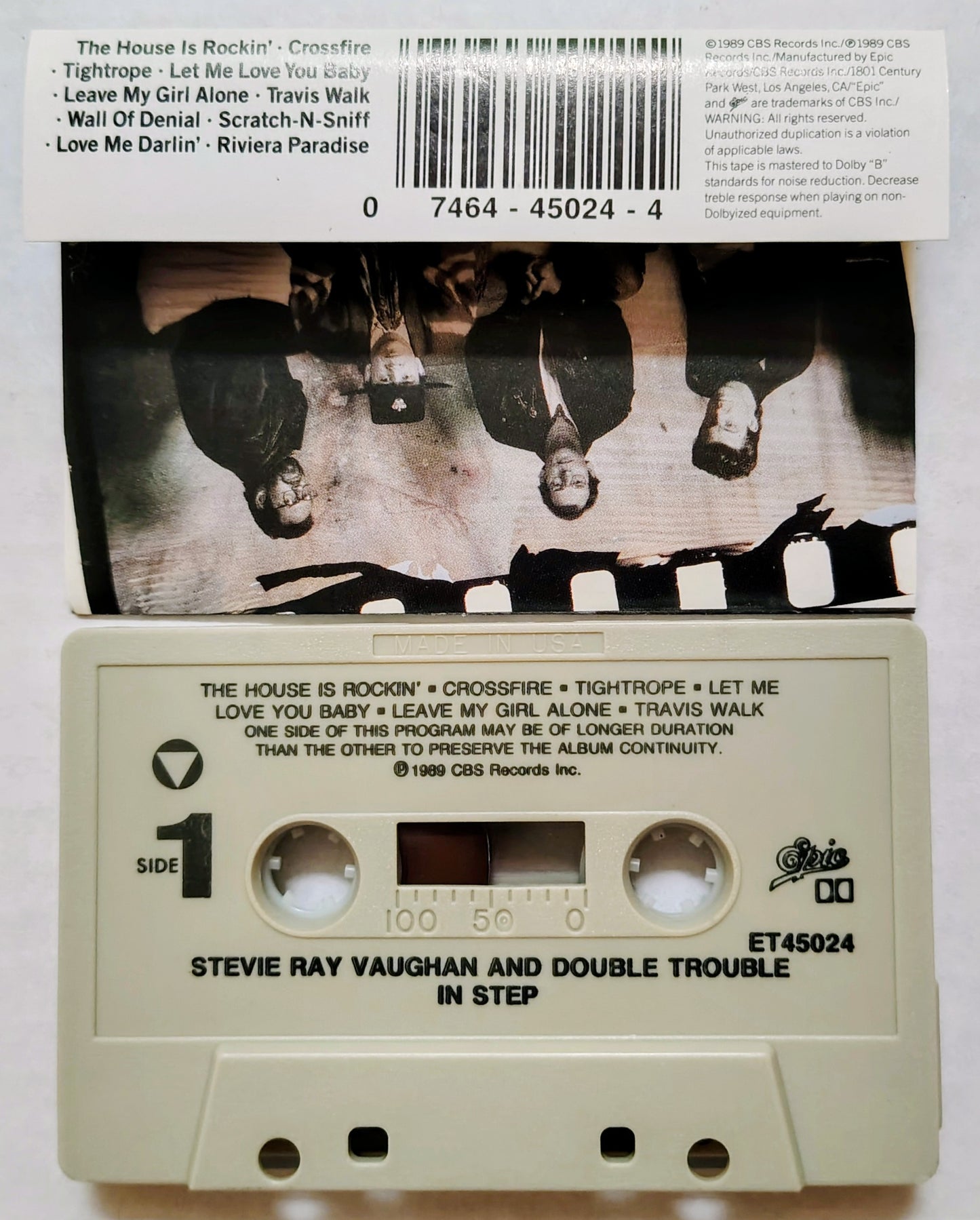 Stevie Ray Vaughan and Double Trouble - In Step