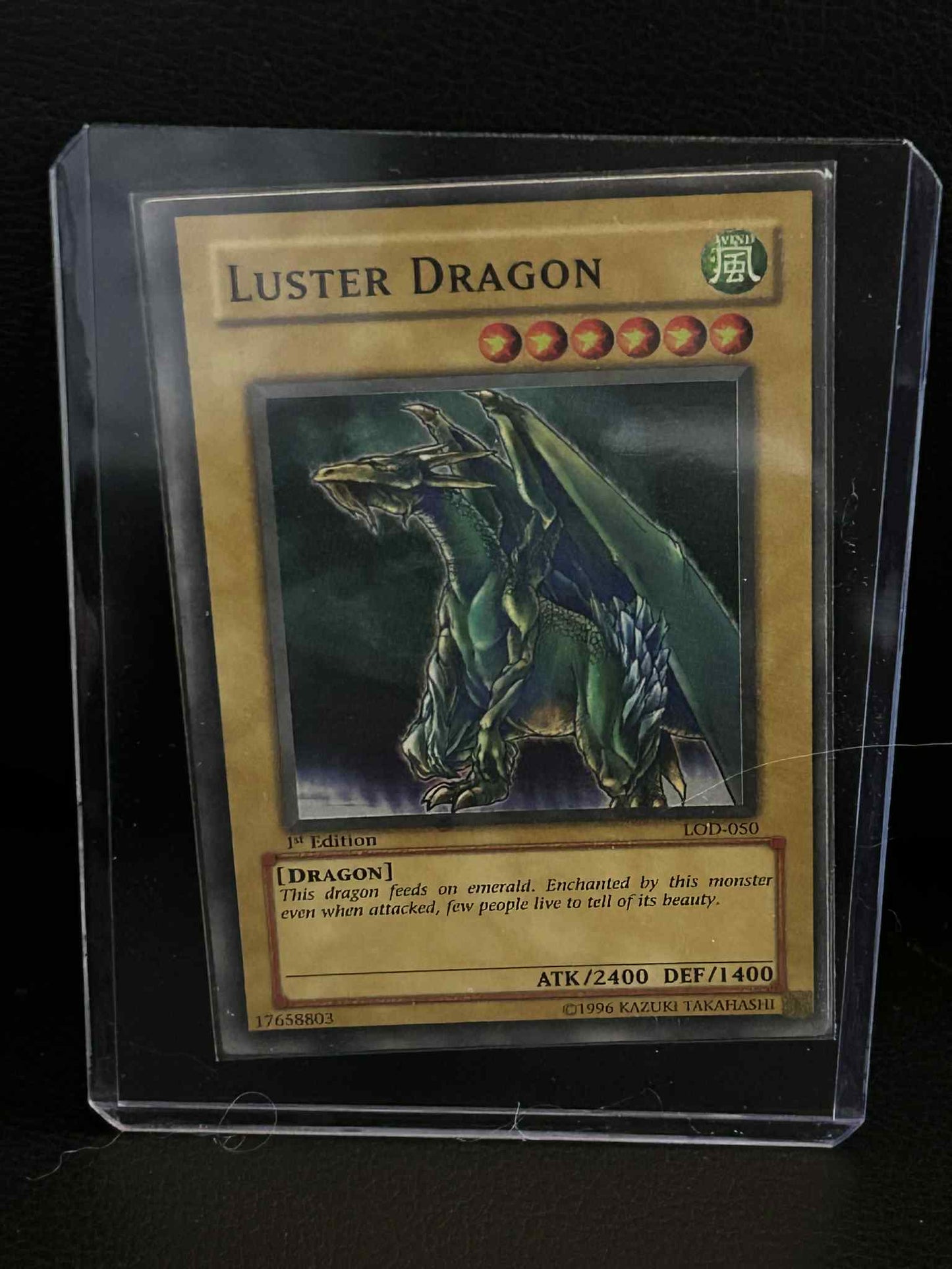 Luster Dragon - LOD-050 - Super Rare - 1st Edition Legacy of Darkness Yu-Gi-Oh