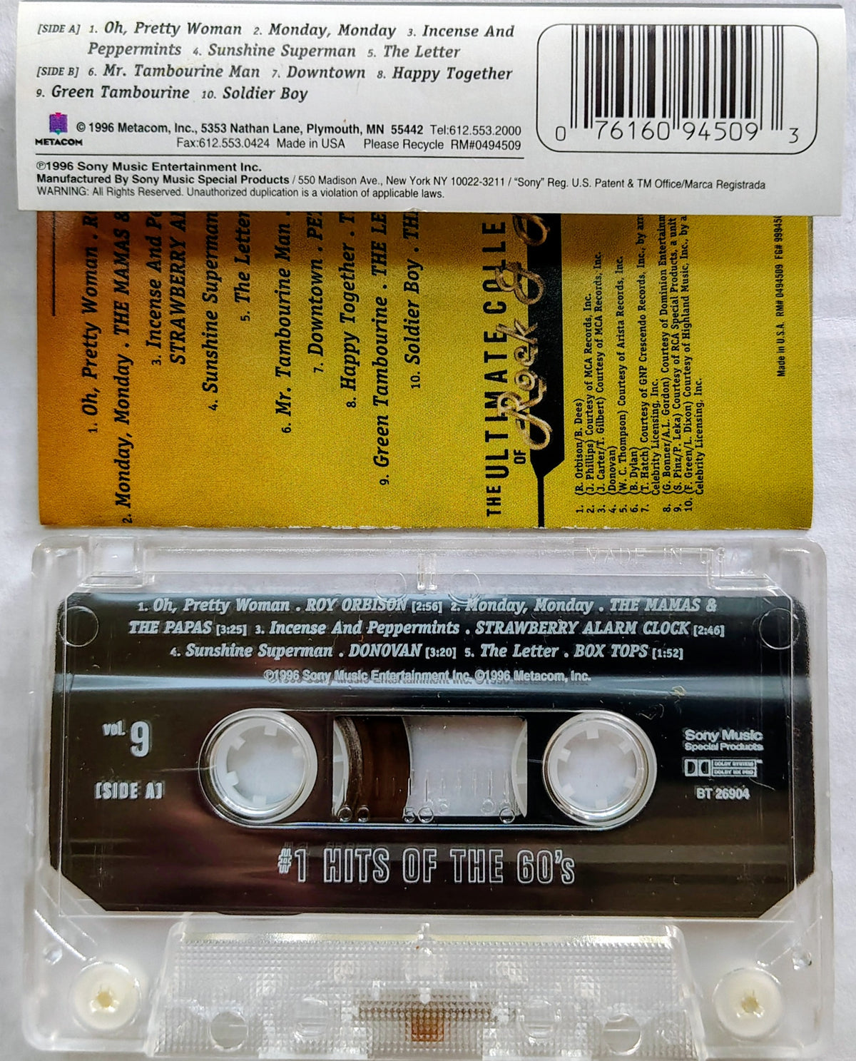 Various Artists - #1 Hits of the 60's, Vol. 9