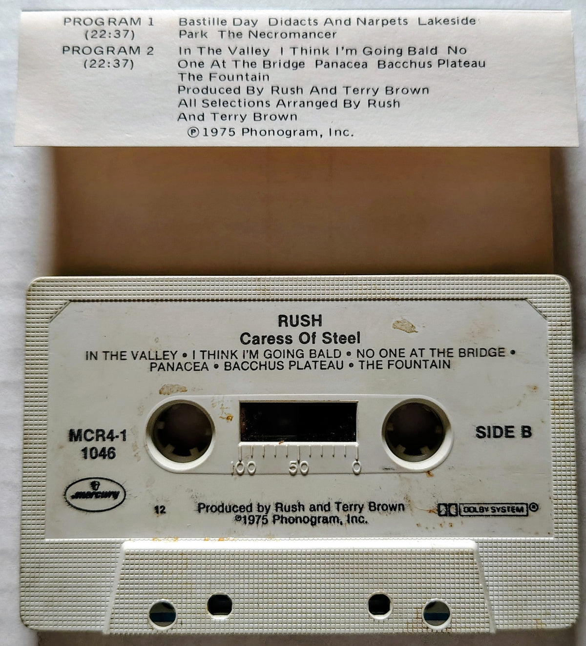 Rush - Caress of Steel