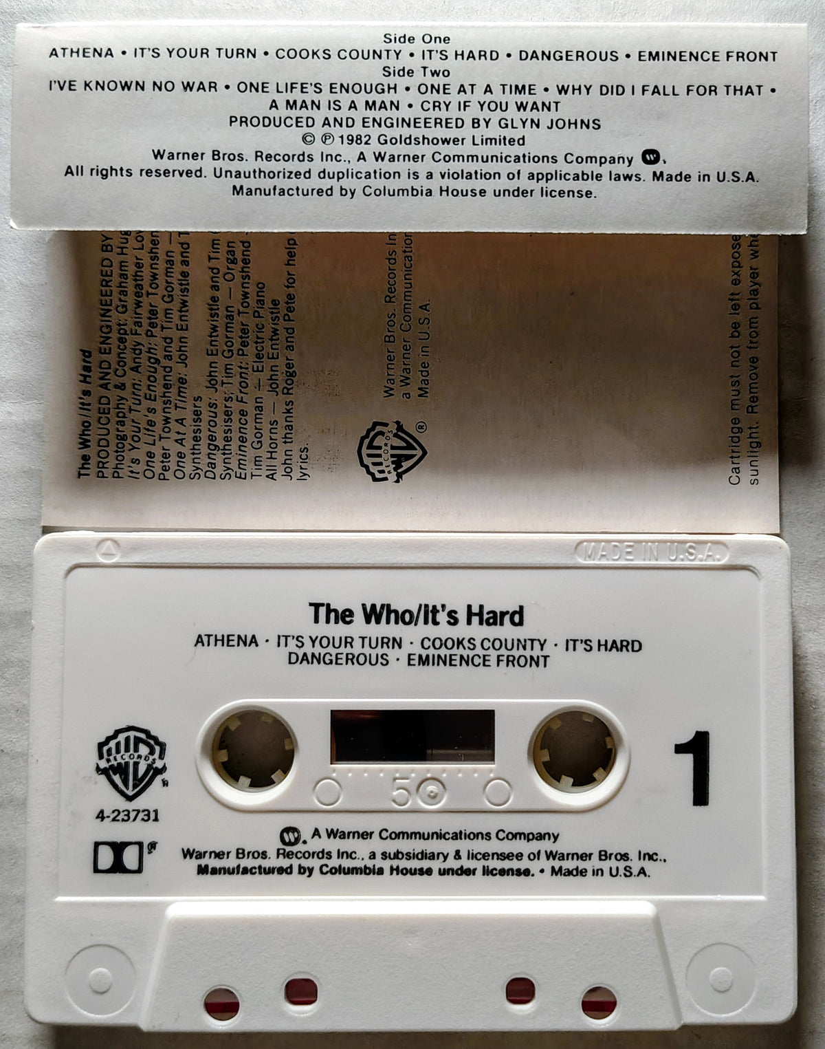 Who, The - It's Hard