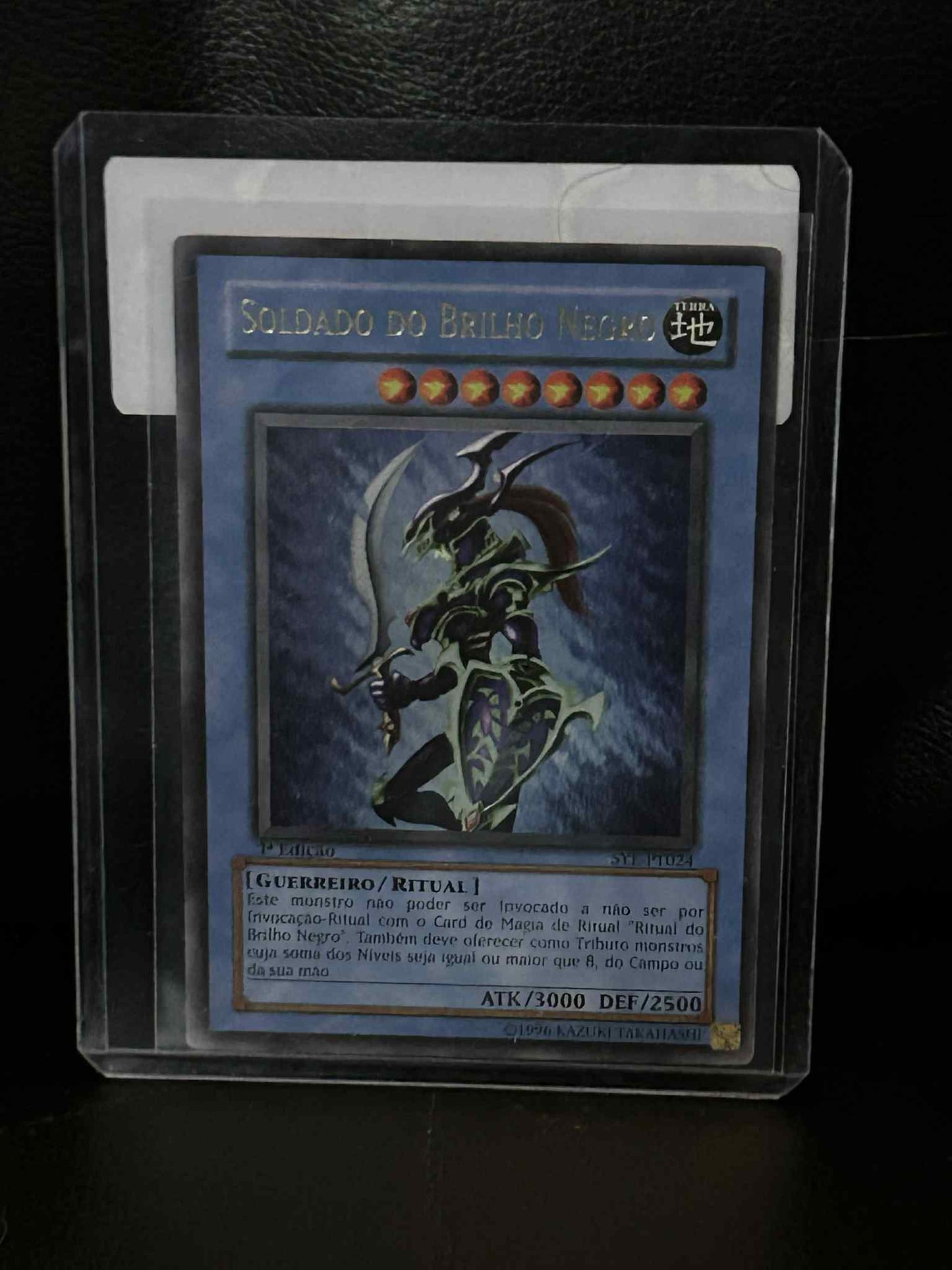 Black Luster Soldier - SYE-PT024 - Secret Rare - 1st Edition Portuguese Yu-Gi-Oh