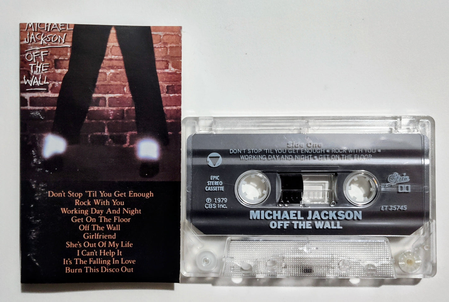 Michael Jackson - "Off The Wall"- CASSETTE TAPE VG+/VG+