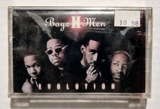 Boyz II Men - “Evolution” - CASSETTE TAPE NM/M (Sealed; small crack on back of case)