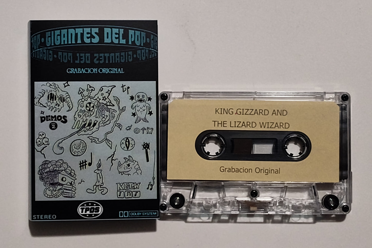 King Gizzard - "Grabacion Original" - INDIE CASSETTE TAPE M/M