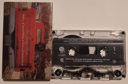 Judybats, The - "Down In The Shacks Where The Satellite Dishes Grow" - CASSETTE TAPE (SR; DOLBY HX PRO B NR) VG+/VG+