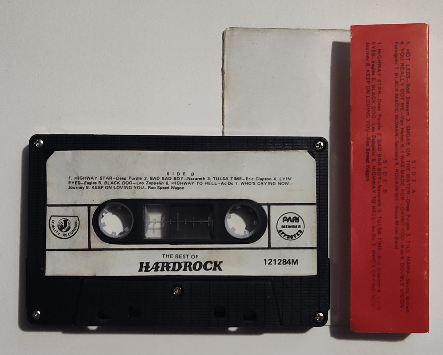 Various Artists - "Best Of Hardrock Compilation" - CASSETTE TAPE (DOLBY) VG/VG