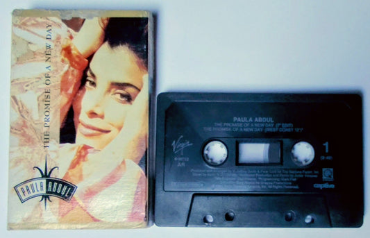 Paula Abdul - "The Promise Of A New Day" - CASSETTE TAPE (CASSINGLE) G/VG+