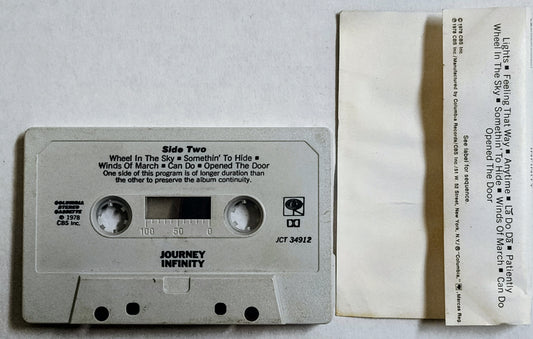 Journey - “Infinity” - CASSETTE TAPE G+/VG