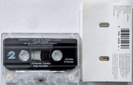Leonard Cohen - “The Future” - CASSETTE TAPE VG+/VG+