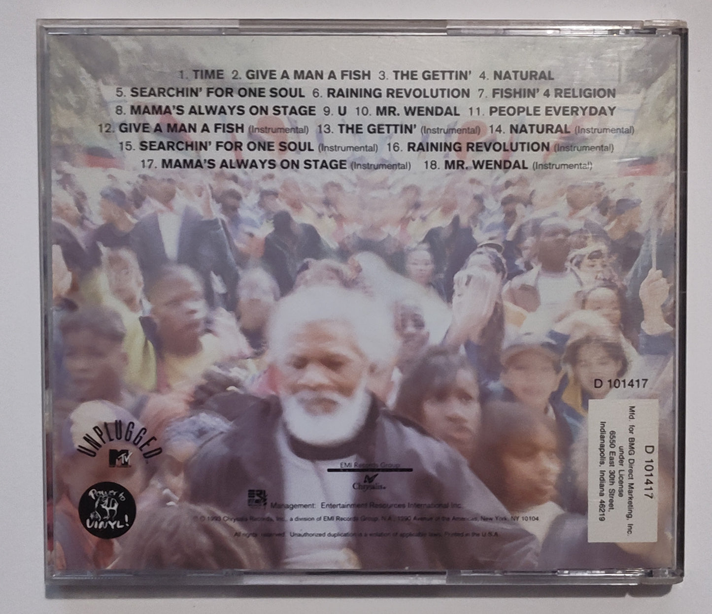 Arrested Development - "MTV Unplugged" - COMPACT DISC VG+/NM