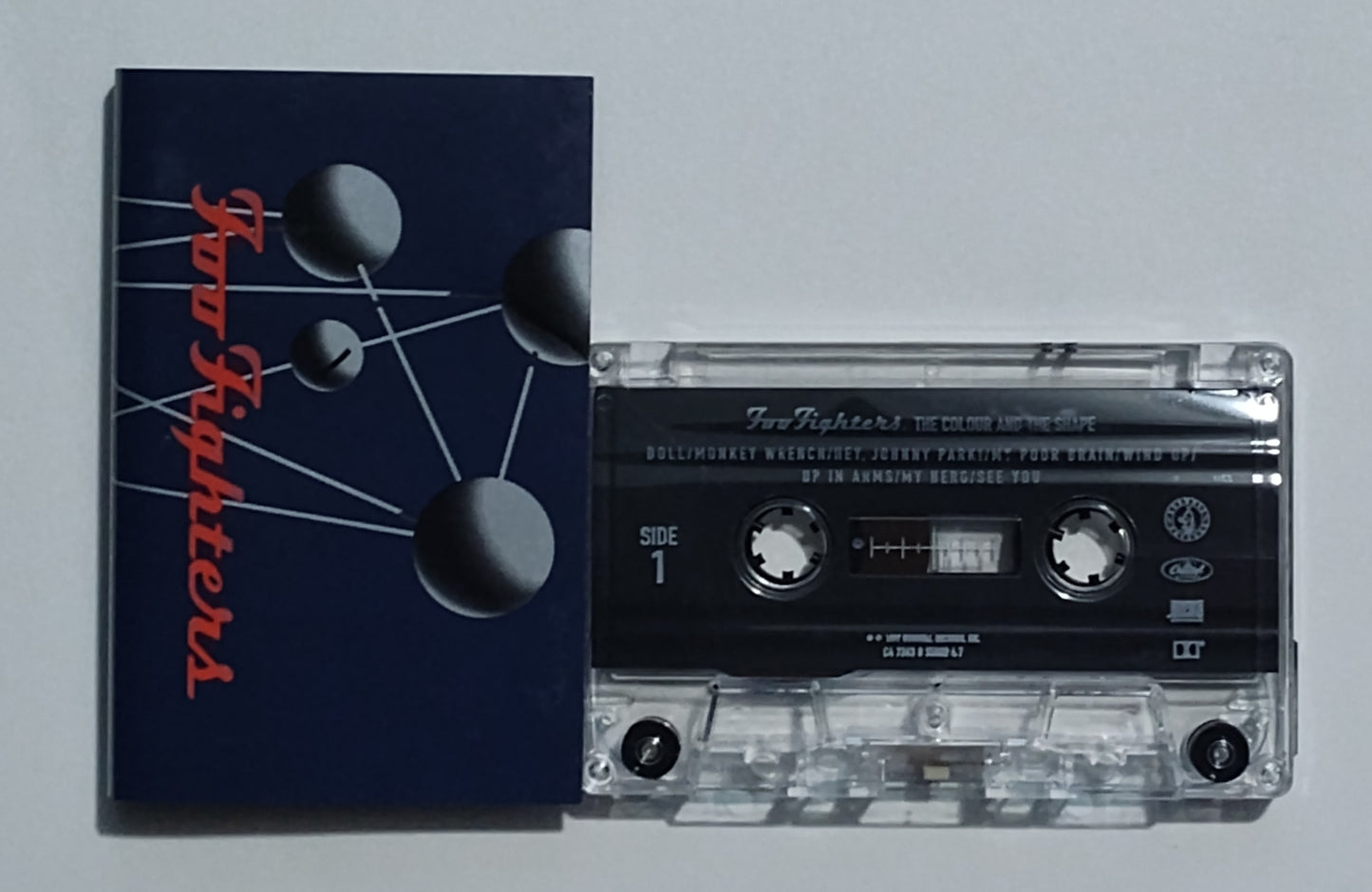 Foo Fighters - "The Colour And The Shape" - CASSETTE TAPE (XDR; DOLBY) VG/VG+