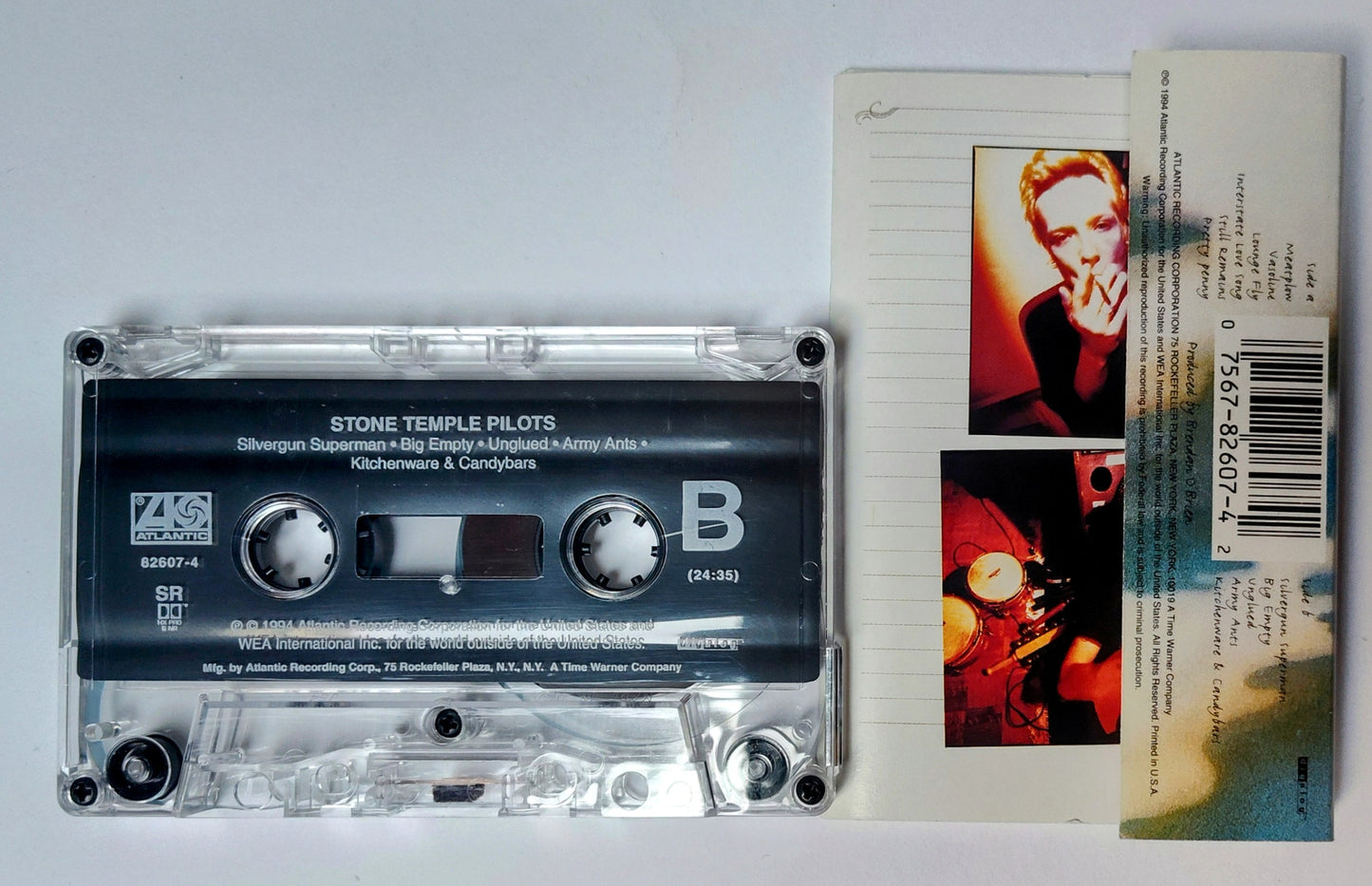Stone Temple Pilots - "Purple" - CASSETTE TAPE (SR; DIGalog; DOLBY HX PRO B NR) VG+/VG+