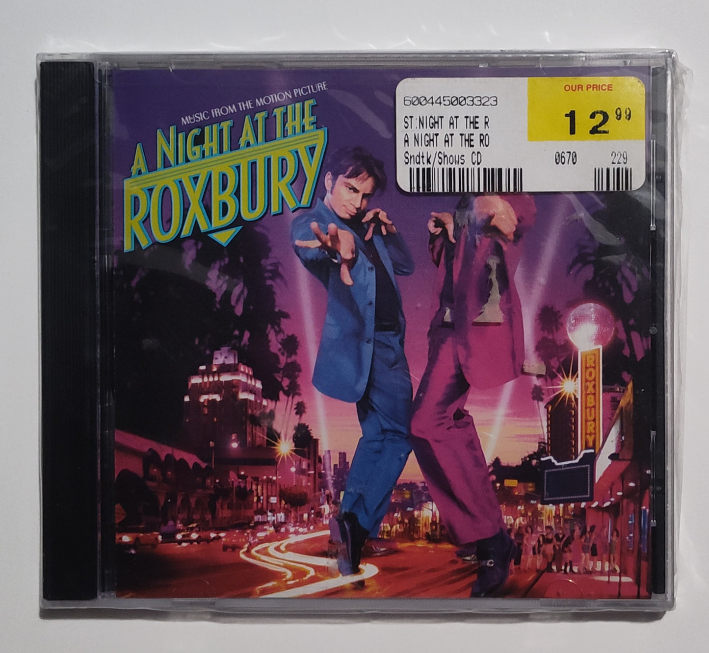 Various Artists - "A Night At The Roxbury Soundtrack" - COMPACT DISC NM/M (Sealed; seal is broken)
