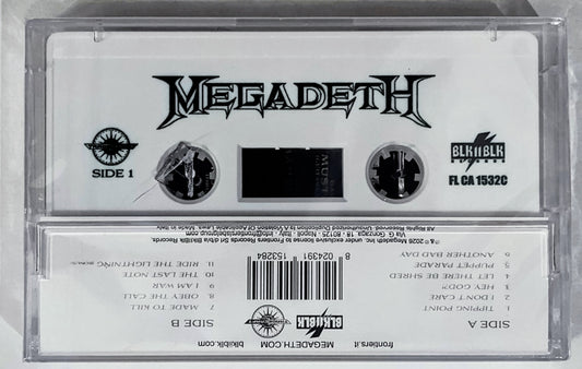Megadeth - “Megadeth” - CASSETTE TAPE M/M (Sealed)