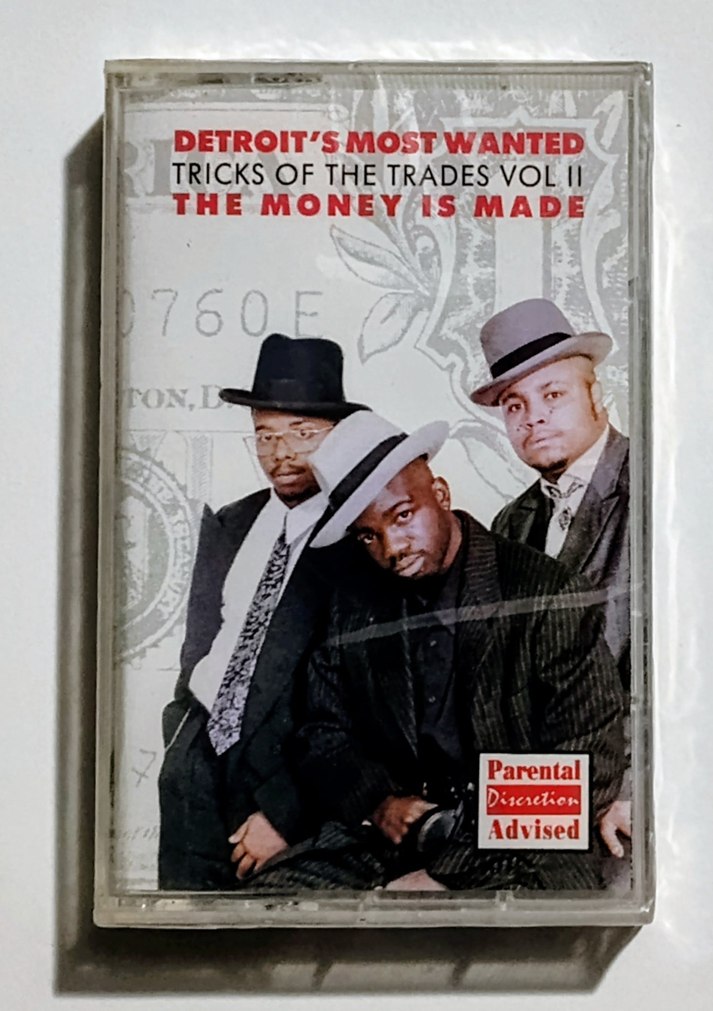 Detroit's Most Wanted - "Tricks Of The Trades Vol. II - The Money Is Made" - CASSETTE TAPE M/M (Sealed)