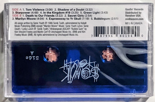 Sonic Youth - "Evol (Reissue)" - INDIE CASSETTE TAPE (Translucent blue shell) M/M (Sealed) *🔥*
