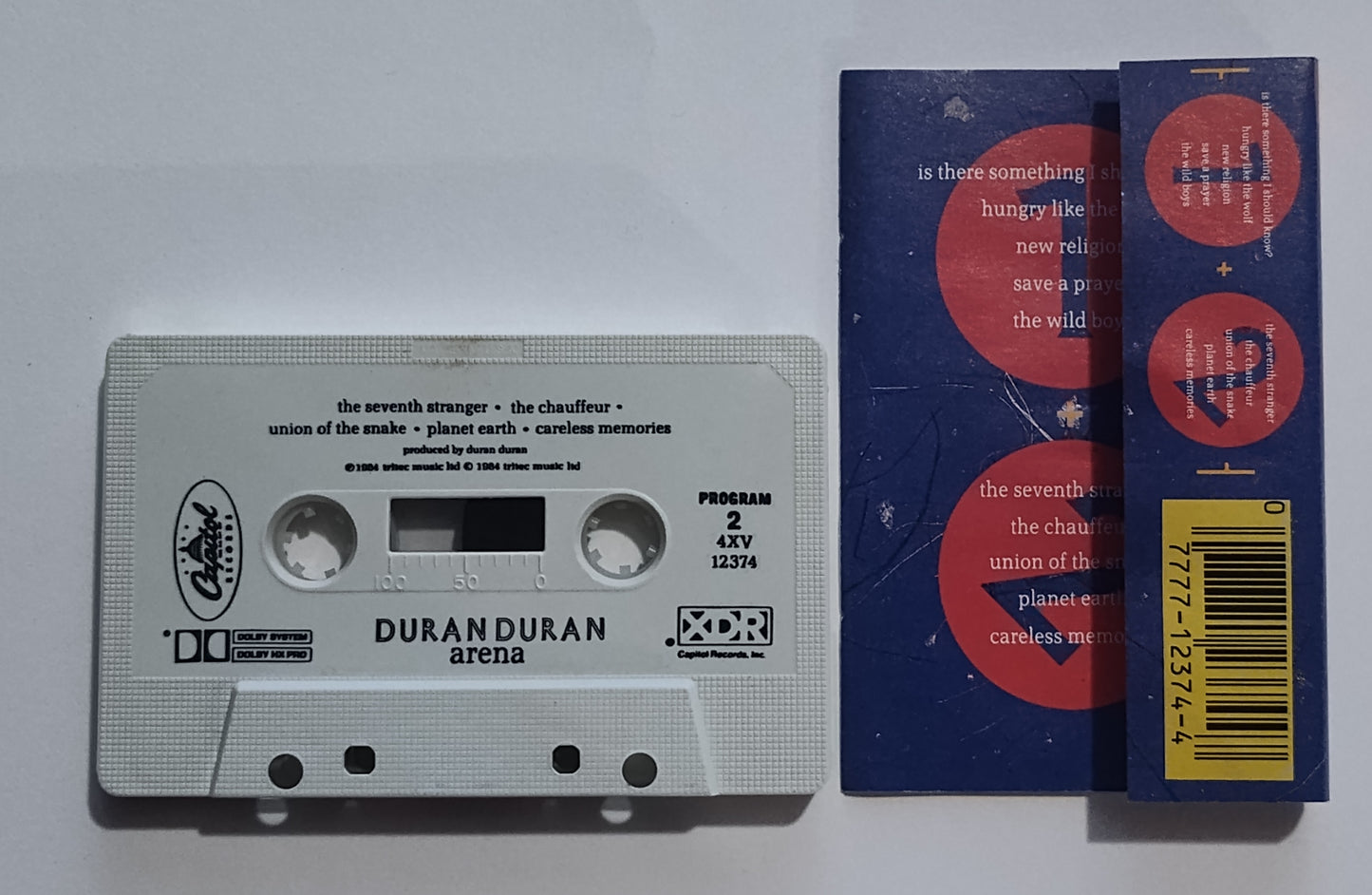 Duran Duran - "Arena" - CASSETTE TAPE (DOLBY) VG/VG+