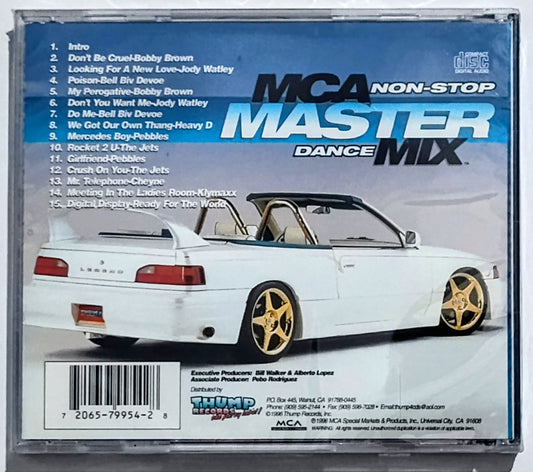 Various Artists - “MCA Non-Stop Master Dance Mix” - COMPACT DISC NM/M (Sealed; cracked cover)