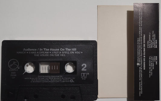Audience - "In The House On The Hill" - CASSETTE TAPE (Canada; black shell; DOLBY) VG/VG+