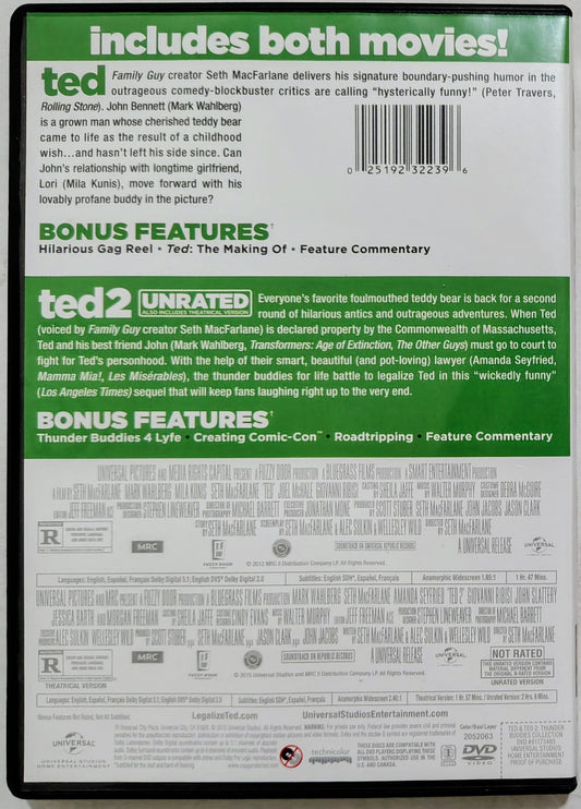 Ted & Ted 2 (Thunder Buddies Collection) DVD