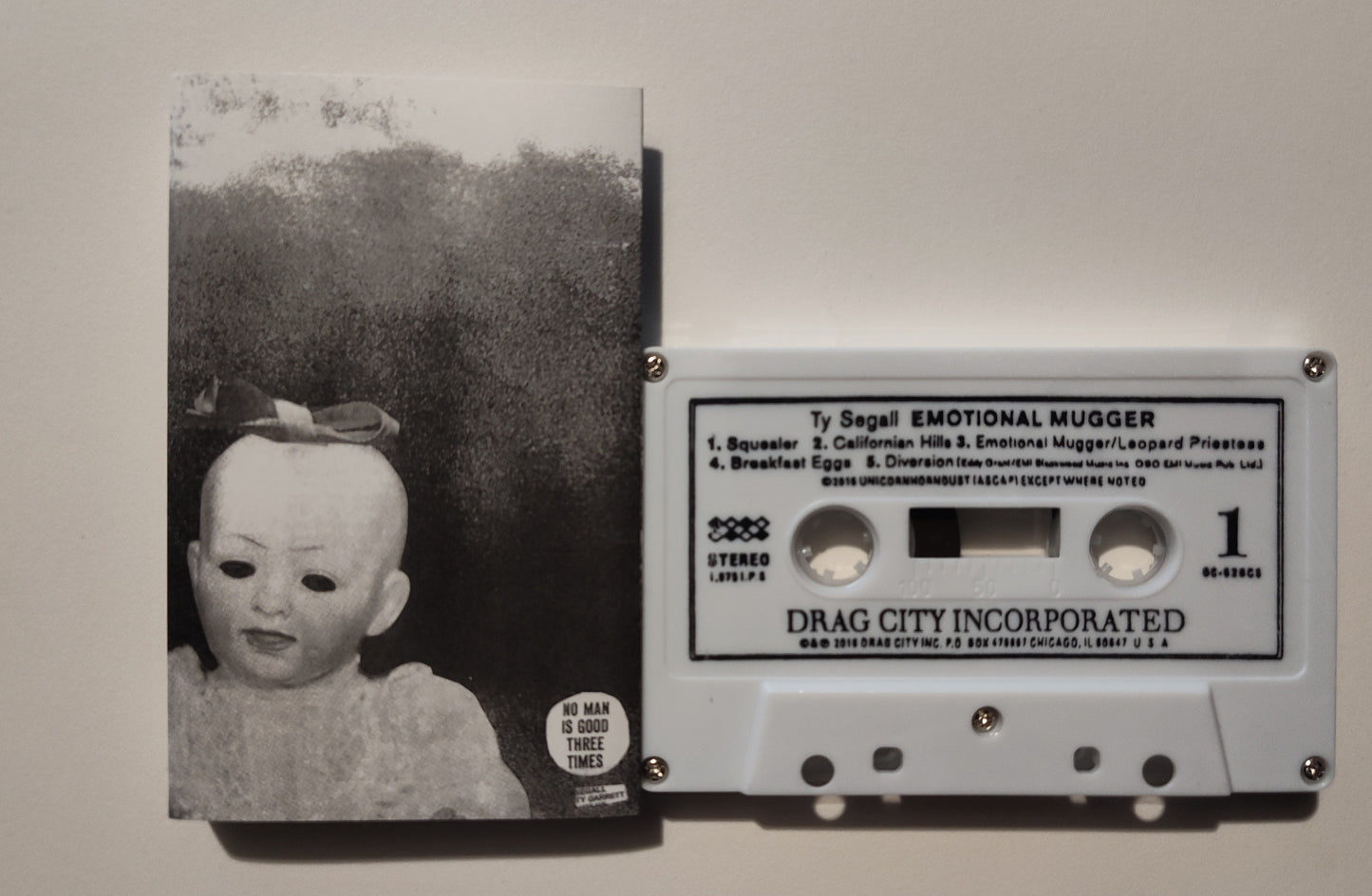 Ty Segall - "Emotional Mugger" - INDIE CASSETTE TAPE NM/NM
