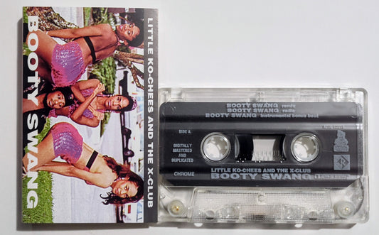 Little Ko-Chees And The X-Club - "Booty Swang" - CASSETTE TAPE (Maxi Single) NM/NM