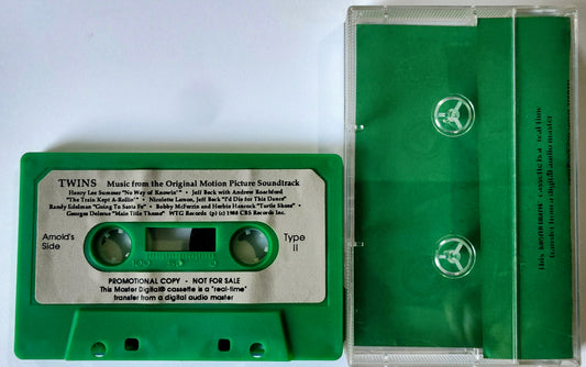 Various Artists - “Twins Soundtrack (Promo)” - CASSETTE TAPE VG+/VG+