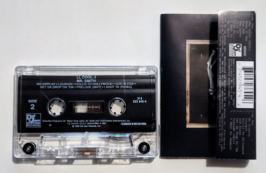 L L. Cool J - "Mr. Smith" - CASSETTE TAPE (DOLBY HX PRO B NR) VG+/VG+