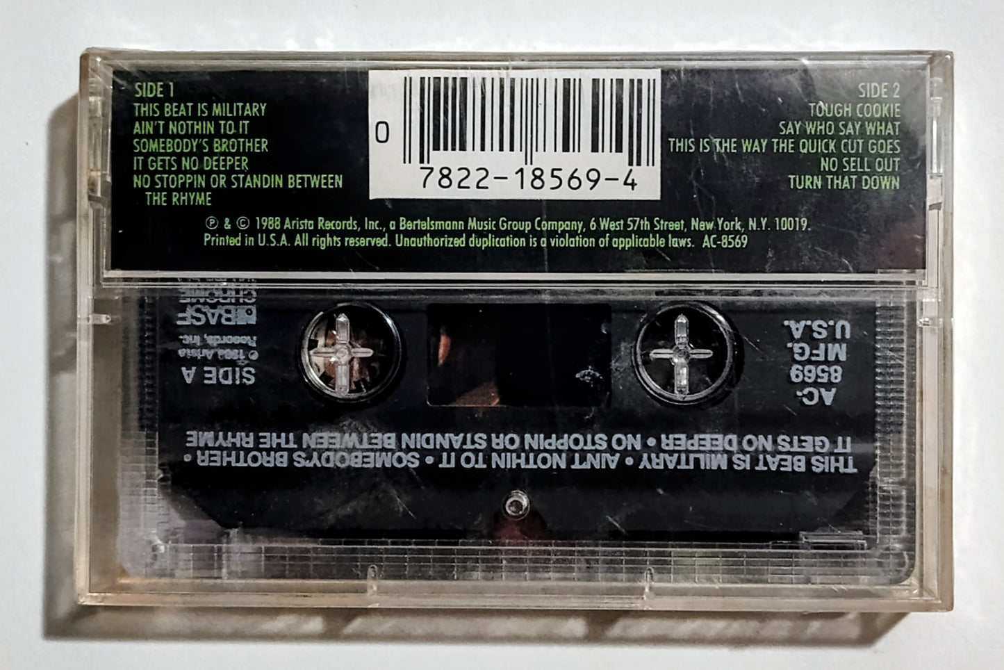 K-9 Posse - "K-9 Posse" - CASSETTE TAPE M/M (Sealed with hype sticker; scratchy cellophane)