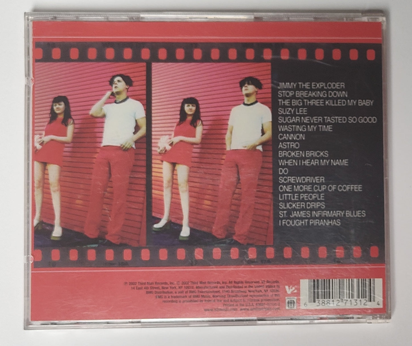 White Stripes, The - "The White Stripes" - COMPACT DISC VG/VG