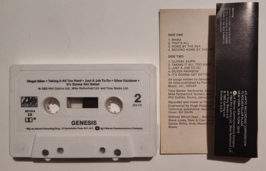 Genesis - "Genesis" - CASSETTE TAPE (SR DOLBY) VG/VG