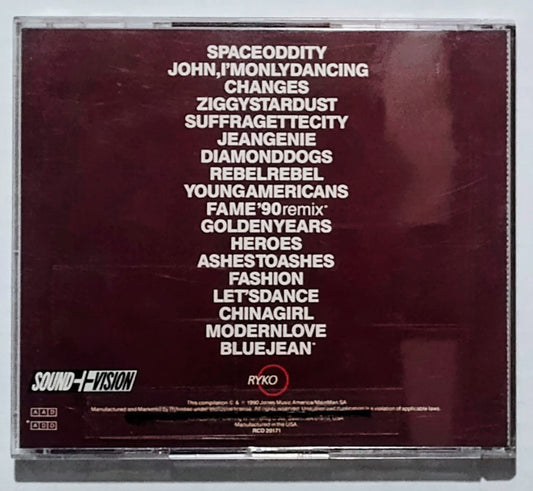 David Bowie - “ChangesBowie” - COMPACT DISC VG/VG