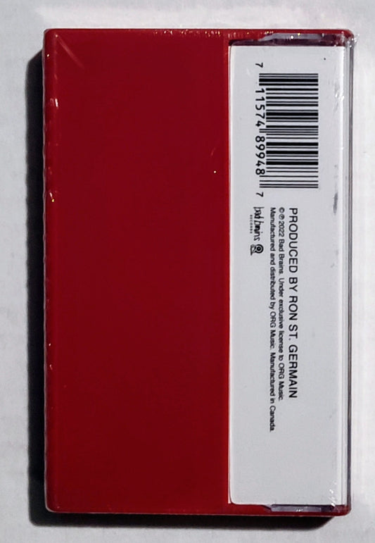 Bad Brains - "Quickness" - INDIE CASSETTE TAPE M/M (Sealed)