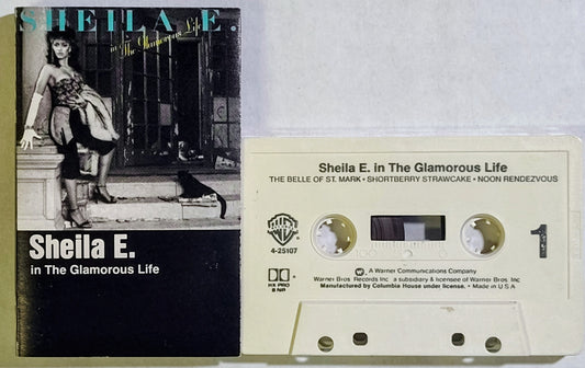 Sheila E - “The Glamorous Life” - CASSETTE TAPE (Columbia House) VG+/VG+