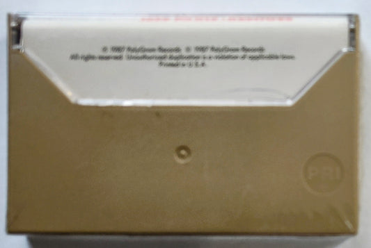 Jeff Paris/ Refugee - “Wired Up/ Burning From The Inside Out (Tour Promo Split)” - CASSETTE TAPE NM/M (Sealed, small crack on back of case)