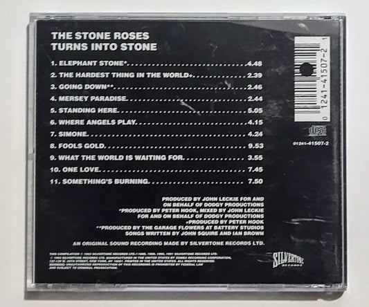 Stone Roses, The - "Turns Into Stone (Compilation)" - COMPACT DISC VG+/VG+