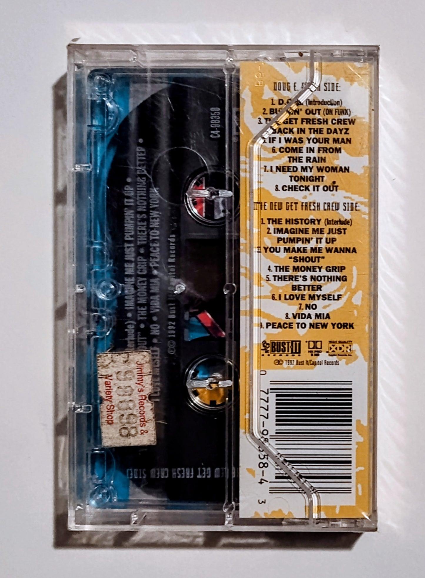 Doug E. Fresh And The New Get Fresh Crew - "Doin' What I Gotta Do" - CASSETTE TAPE M/M (Sealed w/ hype sticker)