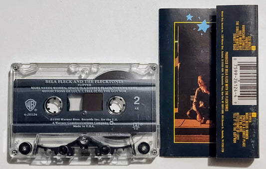 Béla Fleck And The Flecktones - "Béla Fleck And The Flecktones" - CASSETTE TAPE VG/VG+