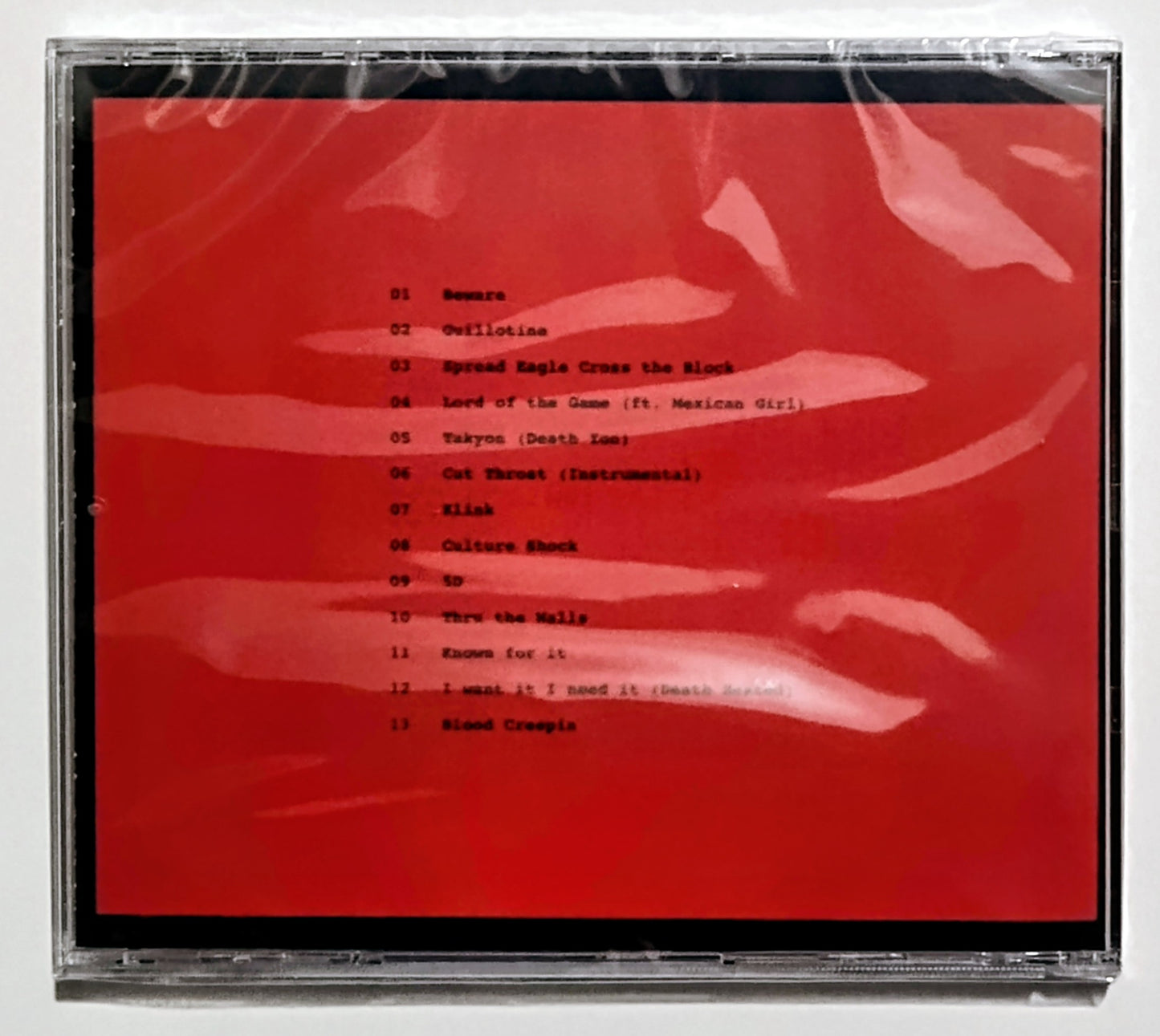 Death Grips - "Exmilitary" - COMPACT DISC ("Fan Club" Import) M/M (Sealed)