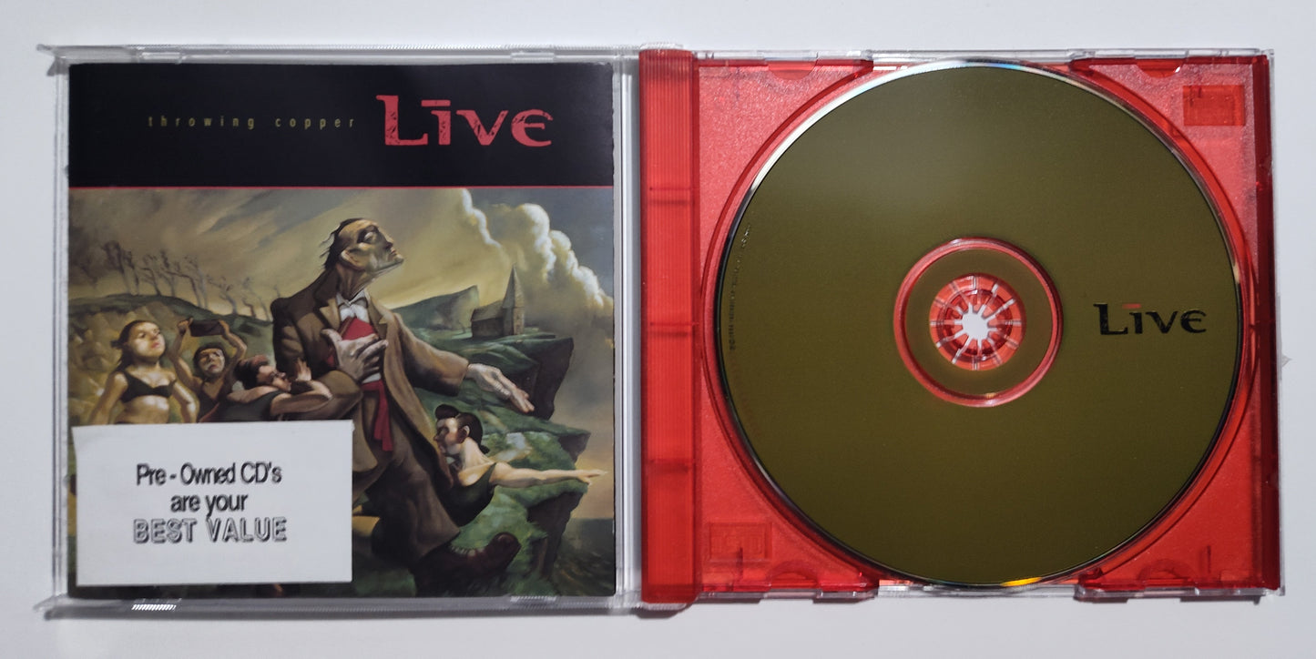 Live - "Throwing Copper" - COMPACT DISC G/VG+