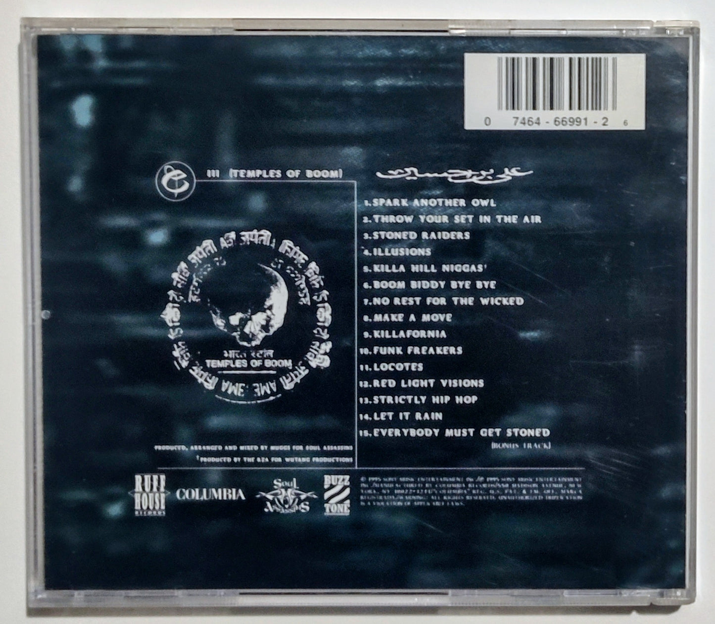 Cypress Hill - "III (Temples Of Boom)" - COMPACT DISC VG+/G+