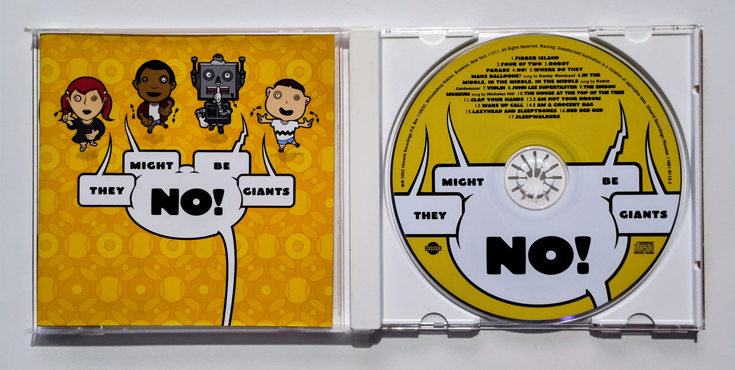 They Might Be Giants - "No!" - COMPACT DISC NM/M