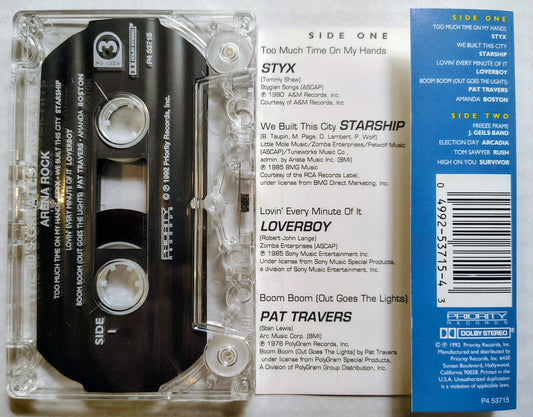 Various Artists - “80's Greatest Rock Compilation” - CASSETTE TAPE VG+/VG+