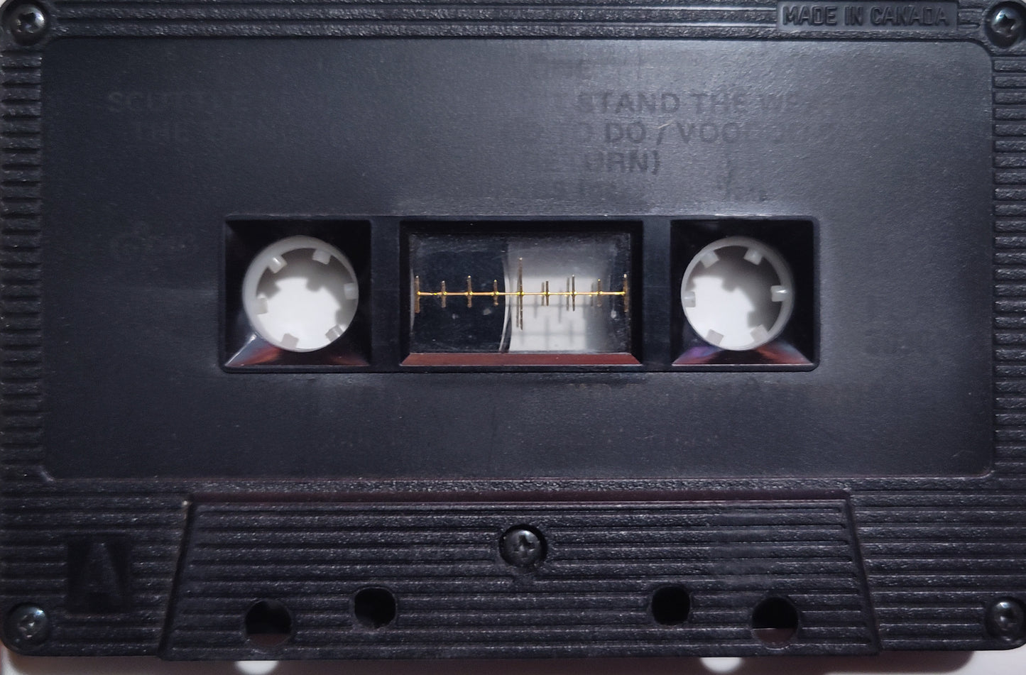Stevie Ray Vaughan And Double Trouble - "Couldn't Stand The Weather" - CASSETTE TAPE (Canada; black shell; DOLBY) VG+/G+