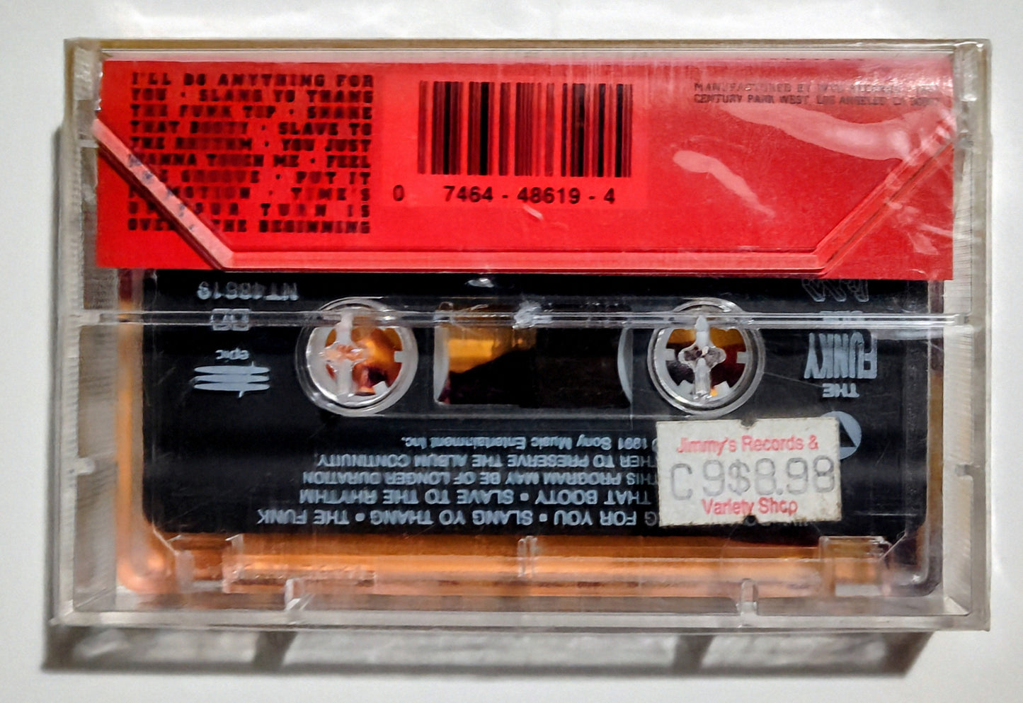 Rhythm , The - "Slave To The Rhythm" - CASSETTE TAPE NM/M (Sealed; Lightstruck)
