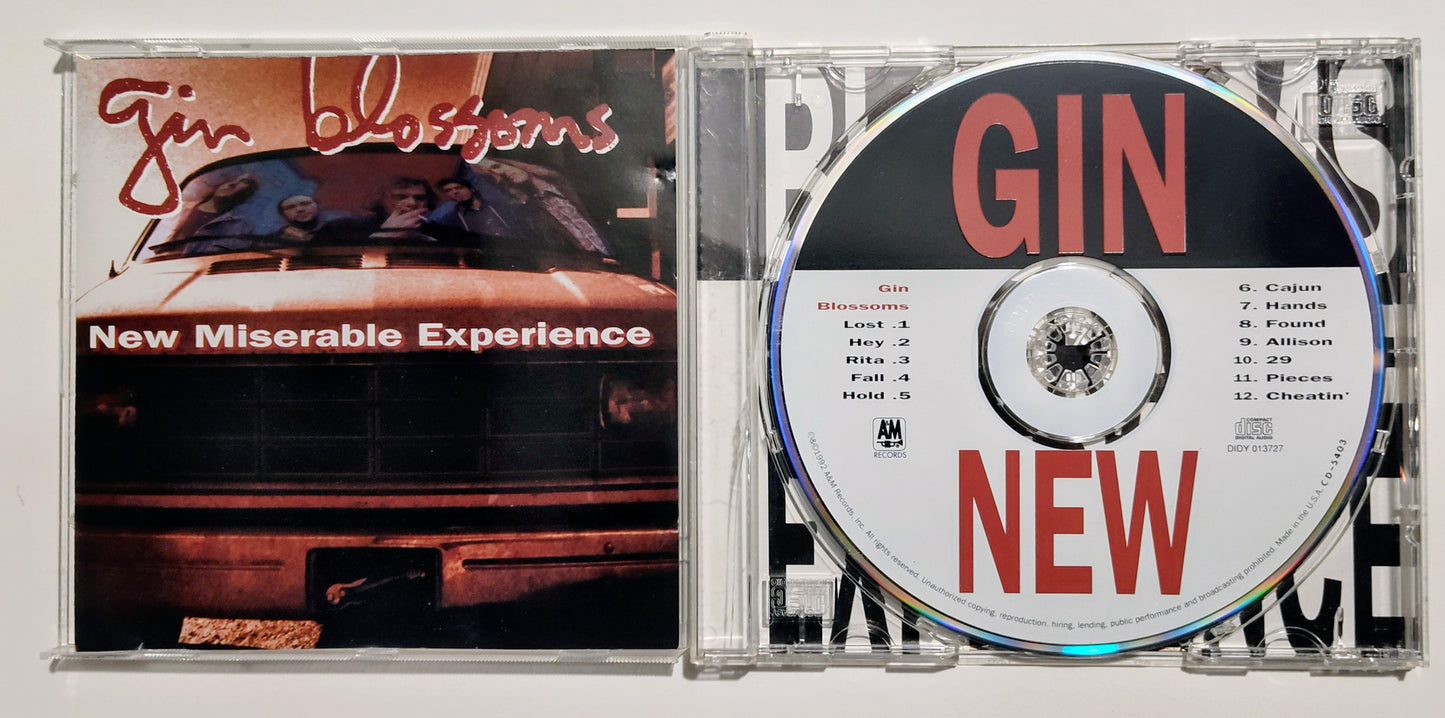 Gin Blossoms - "New Miserable Experience" - COMPACT DISC VG/VG